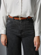 Ceinture Ajustable Etrier Marron brumby EBRU414C-vue-porte