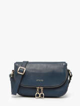 Sac Bandoulire S Tradition Cuir Etrier Bleu tradition ETRA059S
